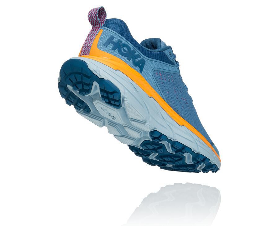 Tenis Hoka One One Trail Mujer Azules - Challenger Atr 6 - YIKZ39056